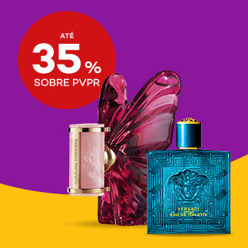 Best Sellers com selo de desconto at&eacute; 35% sobre pre&ccedil;o de venda ao p&uacute;blico recomendado.