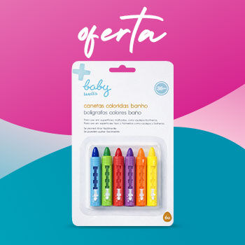 Oferta canetas de banho Baby Wells