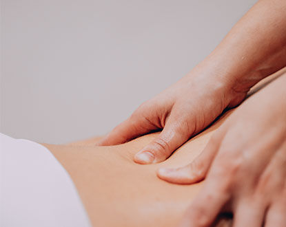 massagem relaxante costas