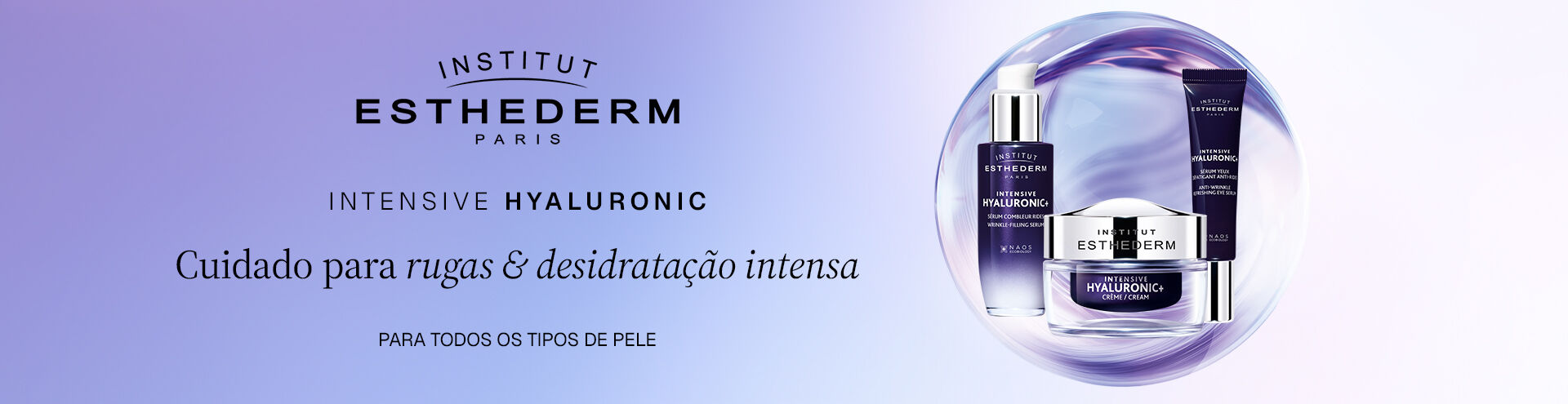 Intensive Hyaluronic. Cuidado para rugas e desidrata&ccedil;&atilde;o intensa.